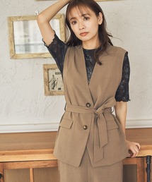 ウエストマークジレトップス　299418