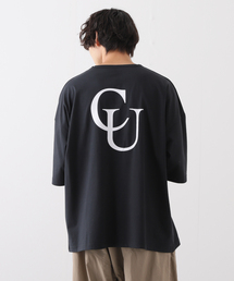 【CLOVERU / クローバル】別注 SHELTECH CU LOGO TEE