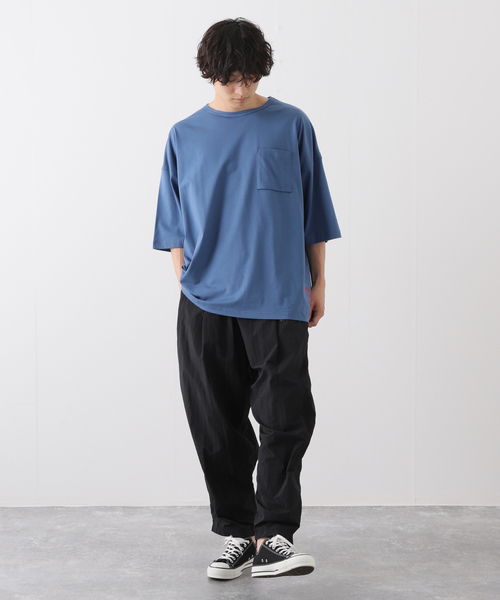 JOURNAL STANDARD relume(ジャーナルスタンダード レリューム)の「【CLOVERU / クローバル】別注 SHELTECH CU LOGO TEE(Tシャツ/カットソー・メンズ・ホワイト/ブラック/コバルトブルー・MEDIUM/LARGE/X-LARGE)」の16枚目の写真