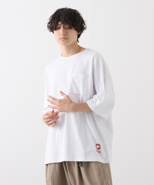 JOURNAL STANDARD relume(ジャーナルスタンダード レリューム)の「【CLOVERU / クローバル】別注 SHELTECH CU LOGO TEE(Tシャツ/カットソー・メンズ・ホワイト/ブラック/コバルトブルー・MEDIUM/LARGE/X-LARGE)」の18枚目の写真
