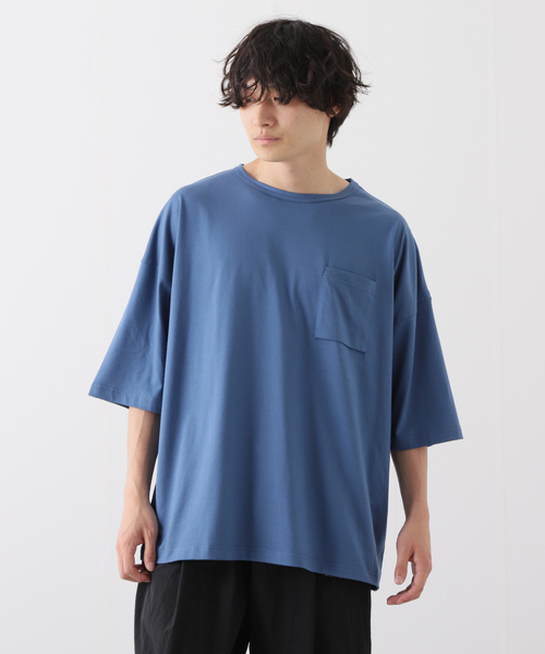 JOURNAL STANDARD relume(ジャーナルスタンダード レリューム)の「【CLOVERU / クローバル】別注 SHELTECH CU LOGO TEE(Tシャツ/カットソー・メンズ・ホワイト/ブラック/コバルトブルー・MEDIUM/LARGE/X-LARGE)」の19枚目の写真