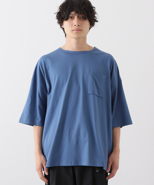 JOURNAL STANDARD relume(ジャーナルスタンダード レリューム)の「【CLOVERU / クローバル】別注 SHELTECH CU LOGO TEE(Tシャツ/カットソー・メンズ・ホワイト/ブラック/コバルトブルー・MEDIUM/LARGE/X-LARGE)」の20枚目の写真
