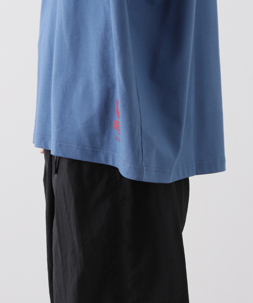 JOURNAL STANDARD relume(ジャーナルスタンダード レリューム)の「【CLOVERU / クローバル】別注 SHELTECH CU LOGO TEE(Tシャツ/カットソー・メンズ・ホワイト/ブラック/コバルトブルー・MEDIUM/LARGE/X-LARGE)」の7枚目の写真