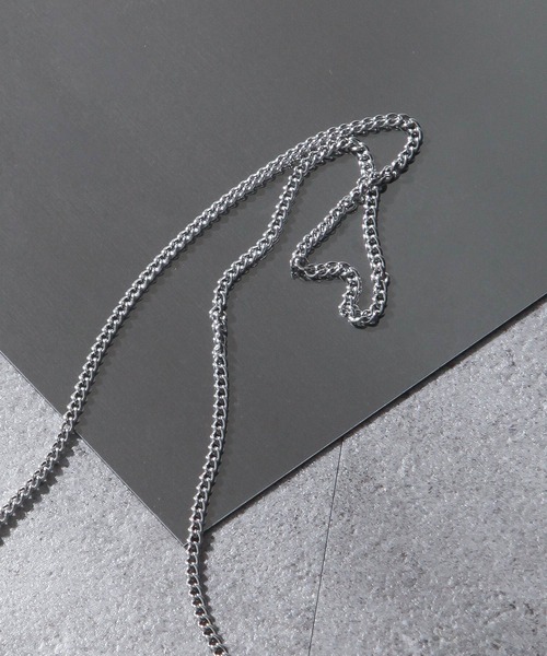 NILWAY(ニルウェイ)の「ベーシックチェーンネックレス(ネックレス・メンズ・シルバー/シルバー系/シルバー系1・FREE)」の6枚目の写真