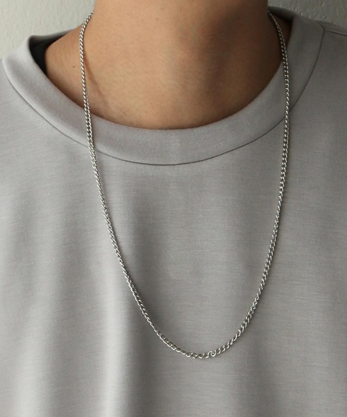 NILWAY(ニルウェイ)の「ベーシックチェーンネックレス(ネックレス・メンズ・シルバー/シルバー系/シルバー系1・FREE)」の7枚目の写真