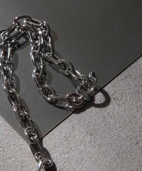 NILWAY(ニルウェイ)の「ベーシックチェーンネックレス(ネックレス・メンズ・シルバー/シルバー系/シルバー系1・FREE)」の15枚目の写真