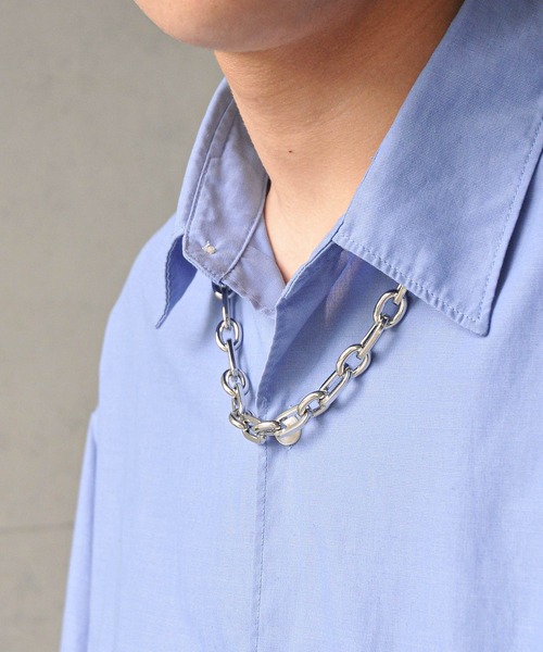 NILWAY(ニルウェイ)の「ベーシックチェーンネックレス(ネックレス・メンズ・シルバー/シルバー系/シルバー系1・FREE)」の18枚目の写真