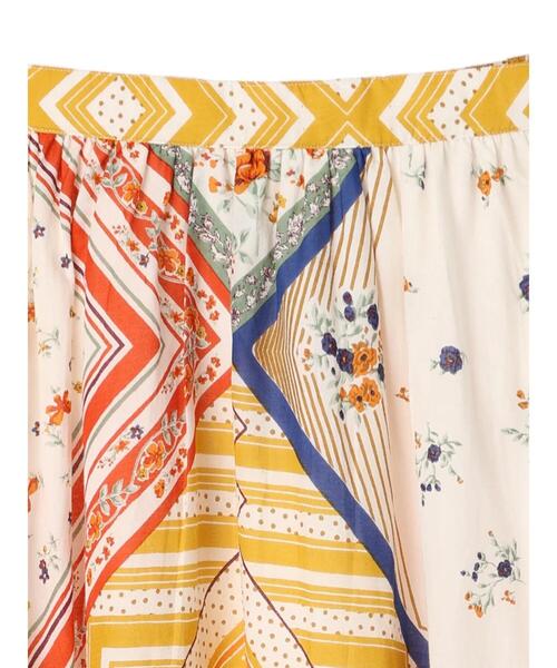 AMERICAN HOLIC（アメリカンホリック）の「パネル柄スカート（スカート・レディース・マルチ・L）」の12枚目の写真