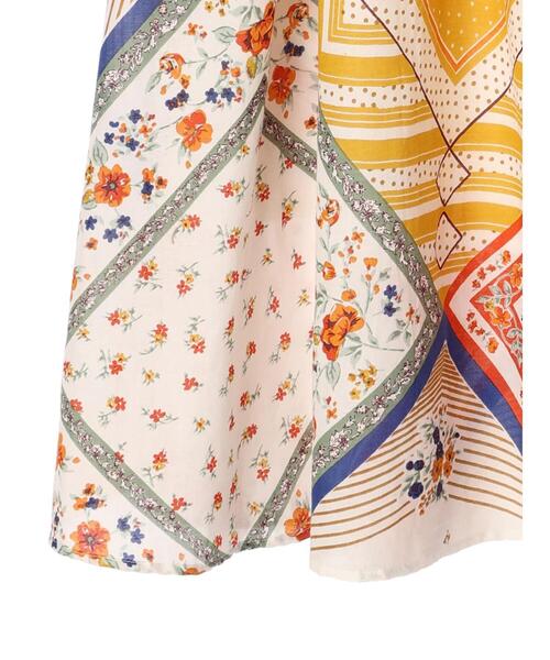 AMERICAN HOLIC（アメリカンホリック）の「パネル柄スカート（スカート・レディース・マルチ・L）」の14枚目の写真