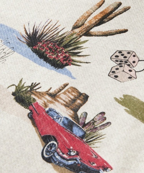 SCOTCH&SODA(スコッチアンドソーダ)の「【SCOTCH & SODA】Printed crewneck sweater(スウェット・メンズ・グレー・S)」の8枚目の写真