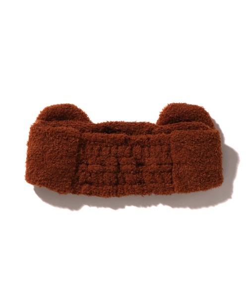 A BATHING APE（アベイシングエイプ）の「BABY MILO BEAR EAR BOA HAIRBAND K（ヘアバンド・キッズ・ピンク/ブラウン・FREE）」の5枚目の写真