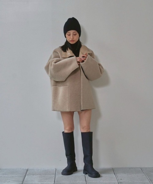 Standcollar Boa Jacket（ブルゾン）｜TODAYFUL（トゥデイフル）の