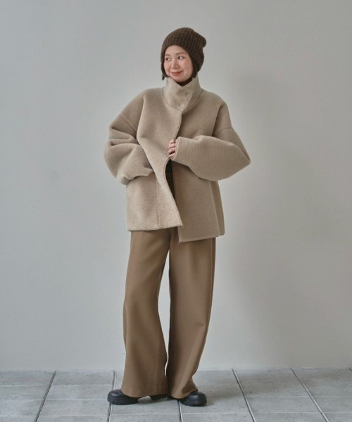 TODAYFUL（トゥデイフル）の「Standcollar Boa Jacket（ブルゾン