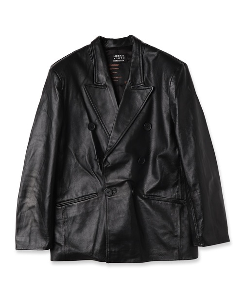 anlio（アンリオ）の「LIBERAL YOUTH MINISTRY WIDE LEATHER BLAZER 