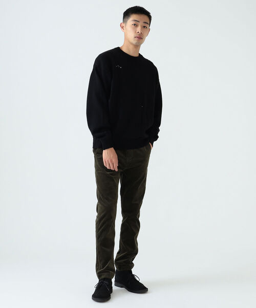 BEAMS（ビームス）の「BEAMS / 7ゲージ ダメージ ルーズ クルーネック