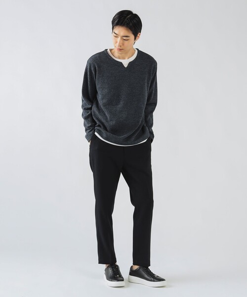 BEAMS HEART(ビームスハート)の「【3色展開】ポリエステルツイル スラックス(スラックス・メンズ・ブラック/ネイビー/ブラウン系その他・SMALL/MEDIUM/LARGE)」の9枚目の写真