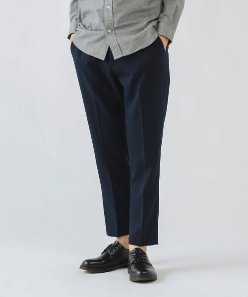 BEAMS HEART(ビームスハート)の「【3色展開】ポリエステルツイル スラックス(スラックス・メンズ・ブラック/ネイビー/ブラウン系その他・SMALL/MEDIUM/LARGE)」の19枚目の写真