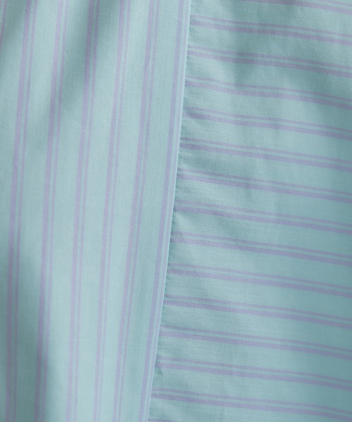 COLLAGE GALLARDAGALANTE（コラージュガリャルダガランテ）の「【OT】歩く度に揺れるバックシャン/バックサテンシャツ（シャツ/ブラウス・レディース・ミント/ブルー/ホワイト・FREE）」の18枚目の写真