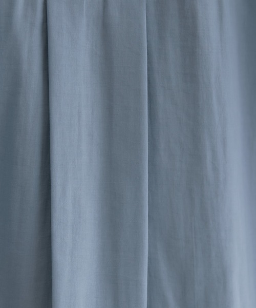 COLLAGE GALLARDAGALANTE（コラージュガリャルダガランテ）の「【OT】歩く度に揺れるバックシャン/バックサテンシャツ（シャツ/ブラウス・レディース・ミント/ブルー/ホワイト・FREE）」の9枚目の写真