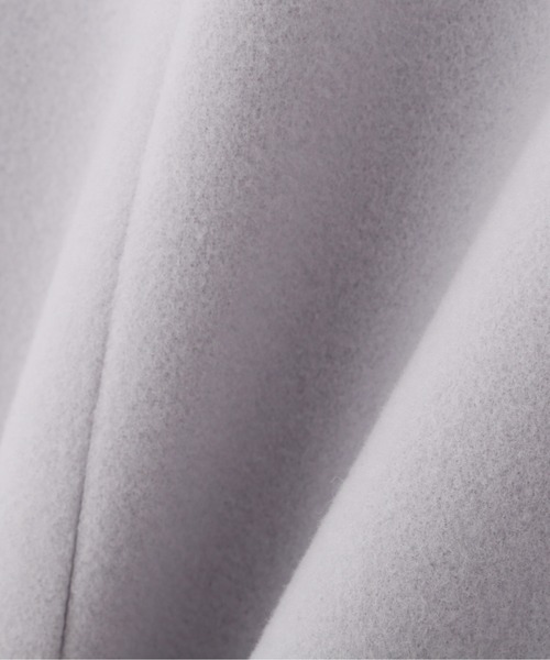 PROPORTION BODY DRESSING（プロポーションボディドレッシング）の「ビックカラータブ付きチェスターコート / 1212252001（チェスターコート・レディース・グレー/ブラウン/パープル・MEDIUM/SMALL）」の18枚目の写真