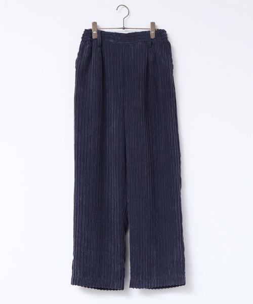 hunch（ハンチ）の「コーデュロイ ワイドストレートパンツ（その他パンツ・レディース・グリーン/ピンク/ネイビー・FREE）」の11枚目の写真