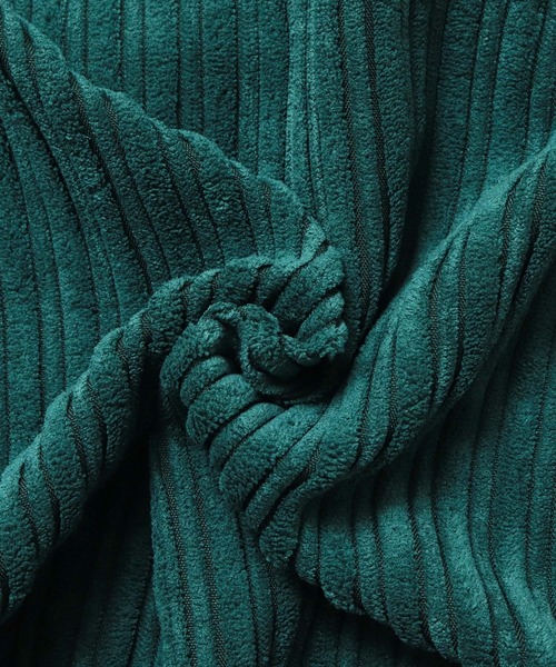 hunch（ハンチ）の「コーデュロイ ワイドストレートパンツ（その他パンツ・レディース・グリーン/ピンク/ネイビー・FREE）」の13枚目の写真