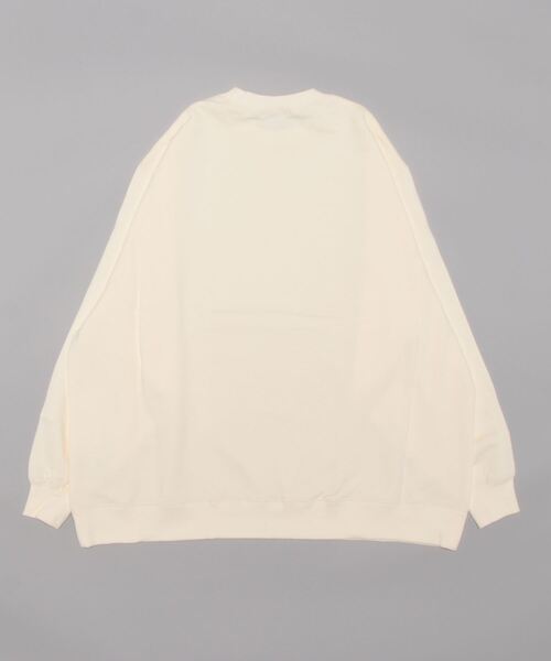 CLANE(クラネ)の「C SWEAT TOPS(スウェット・レディース・アイボリー/グレー/ブラック・1/2)」の4枚目の写真