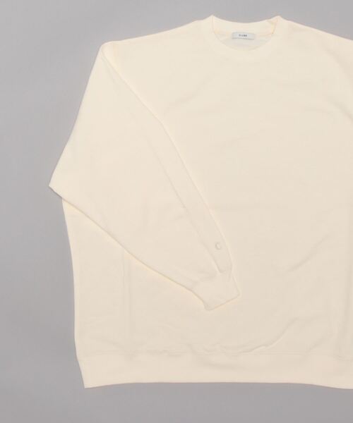 CLANE(クラネ)の「C SWEAT TOPS(スウェット・レディース・アイボリー/グレー/ブラック・1/2)」の5枚目の写真