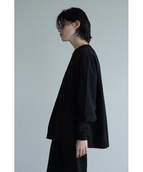 CLANE(クラネ)の「C SWEAT TOPS(スウェット・レディース・アイボリー/グレー/ブラック・1/2)」の2枚目の写真