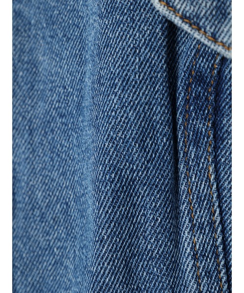 earth music&ecology(アースミュージックアンドエコロジー)の「ショルダーベルト付きデニムビスチェ(タンクトップ・レディース・インディゴブルー・FREE)」の13枚目の写真