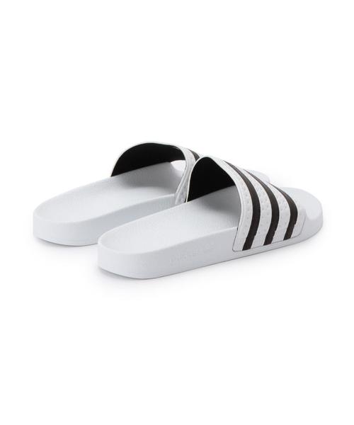 adidas（アディダス）の「BYBC adidas Originals ADILETTE サンダル◆（サンダル・レディース・ホワイト/ブラック/ネイビー・23.5cm/24.5cm/25.5cm）」の8枚目の写真