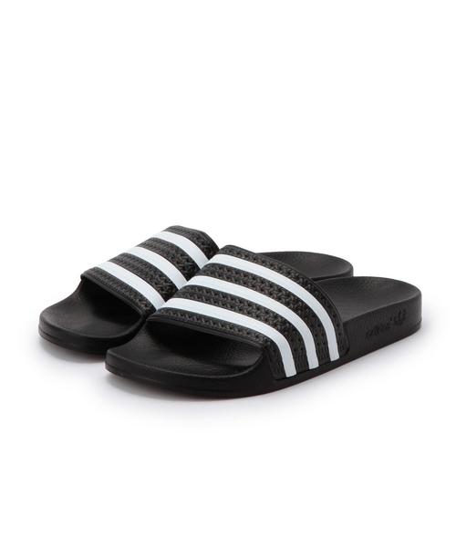 adidas（アディダス）の「BYBC adidas Originals ADILETTE サンダル◆（サンダル・レディース・ホワイト/ブラック/ネイビー・23.5cm/24.5cm/25.5cm）」の15枚目の写真