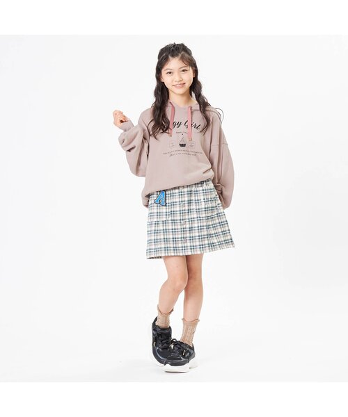 algy(アルジー)の「シャーリングスリーブフーディー(パーカー・キッズ・ベージュ/アイボリー/ラベンダー・SMALL/MEDIUM/X-SMALL/XX-SMALL)」の16枚目の写真