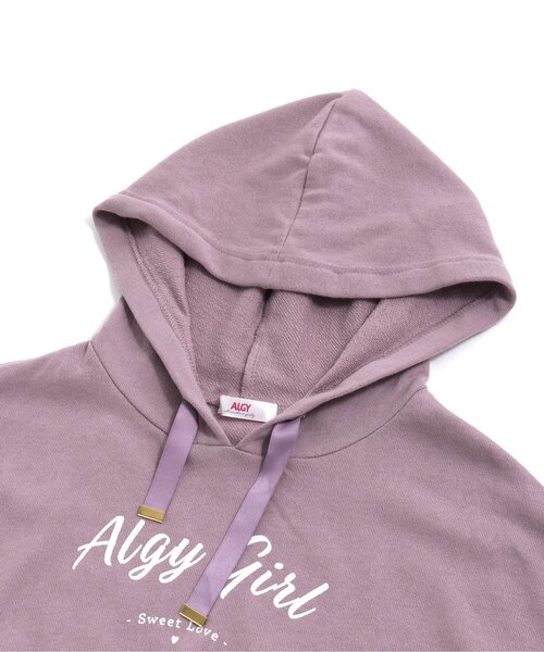 algy(アルジー)の「シャーリングスリーブフーディー(パーカー・キッズ・ベージュ/アイボリー/ラベンダー・SMALL/MEDIUM/X-SMALL/XX-SMALL)」の21枚目の写真