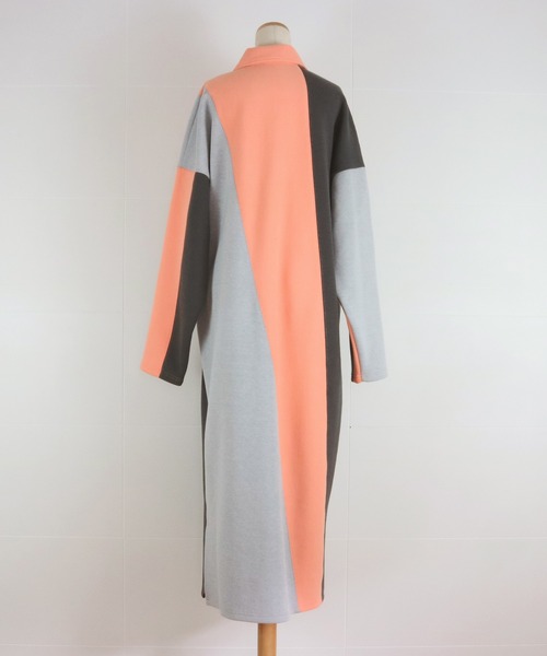 AULA AILA（アウラアイラ）の「ポロシャツワンピース（ワンピース・レディース・グリーン/ブルー/オレンジ・0）」の15枚目の写真