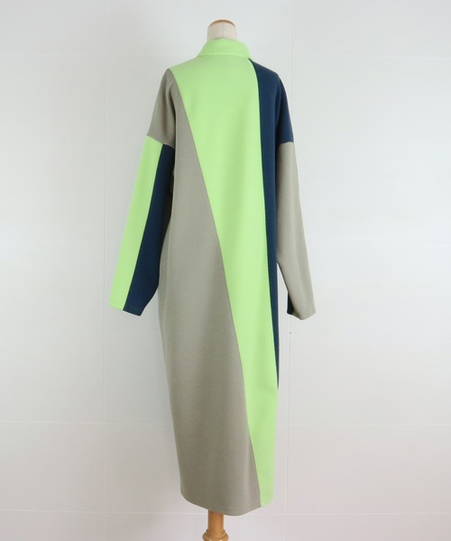 AULA AILA（アウラアイラ）の「ポロシャツワンピース（ワンピース・レディース・グリーン/ブルー/オレンジ・0）」の12枚目の写真