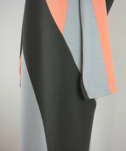 AULA AILA（アウラアイラ）の「ポロシャツワンピース（ワンピース・レディース・グリーン/ブルー/オレンジ・0）」の10枚目の写真