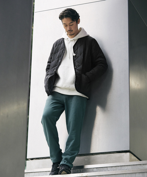 TAION（タイオン）の「【TAION × HOUSE HOLD / タイオン】別注 キルティングダウンジャケット（ダウンジャケット/コート・メンズ・カーキ/ブラック/ベージュ・4/3/2）」の5枚目の写真