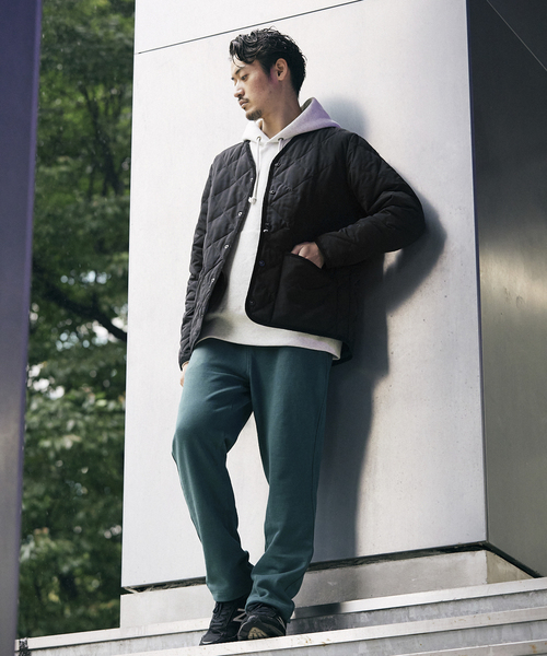 TAION（タイオン）の「【TAION × HOUSE HOLD / タイオン】別注 キルティングダウンジャケット（ダウンジャケット/コート・メンズ・カーキ/ブラック/ベージュ・4/3/2）」の6枚目の写真