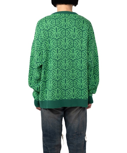 MYne（マイン）の「Monogram Knit Pullover（ニット/セーター）」 - WEAR