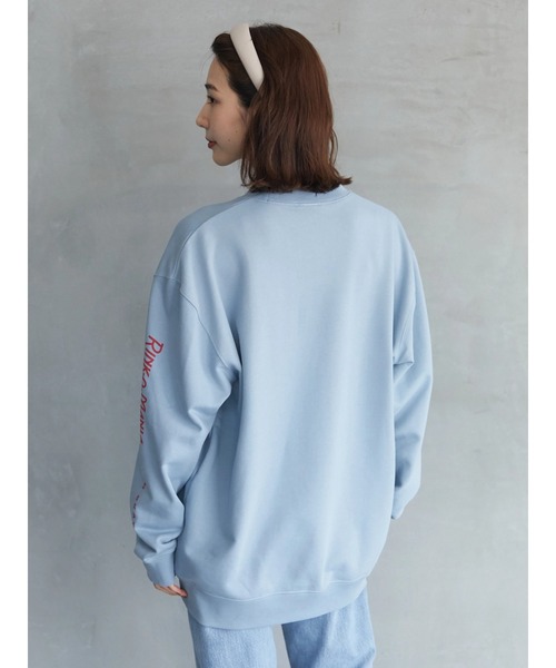 Green　Parks（グリーンパークス）の「【UNISEX】■STRANGER THINGS RINK-O-MANIA（スウェット・レディース・ブルー・FREE）」の7枚目の写真