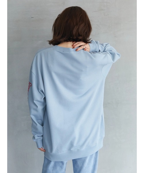 Green　Parks（グリーンパークス）の「【UNISEX】■STRANGER THINGS RINK-O-MANIA（スウェット・レディース・ブルー・FREE）」の8枚目の写真