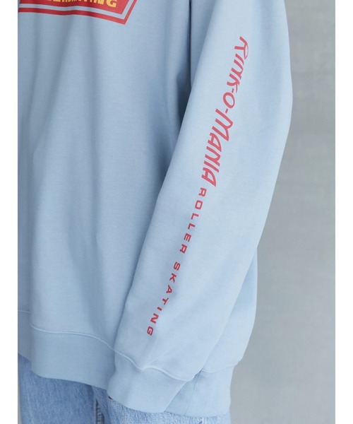 Green　Parks（グリーンパークス）の「【UNISEX】■STRANGER THINGS RINK-O-MANIA（スウェット・レディース・ブルー・FREE）」の10枚目の写真