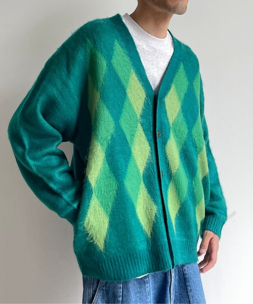 CPCM(シーピーシーエム)の「アソート柄シャギーカーディガン(カーディガン/ボレロ・メンズ・ブルー/ネイビー/ベージュ/グリーン・LARGE/MEDIUM)」の16枚目の写真