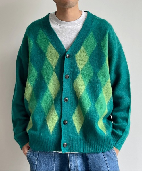 CPCM(シーピーシーエム)の「アソート柄シャギーカーディガン(カーディガン/ボレロ・メンズ・ブルー/ネイビー/ベージュ/グリーン・LARGE/MEDIUM)」の18枚目の写真