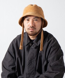 INDIETRO ASSOCIATION（インディエトロアソシエーション）の「Leather Bucket Hat / レザーバケットハット（ハット・メンズ）」