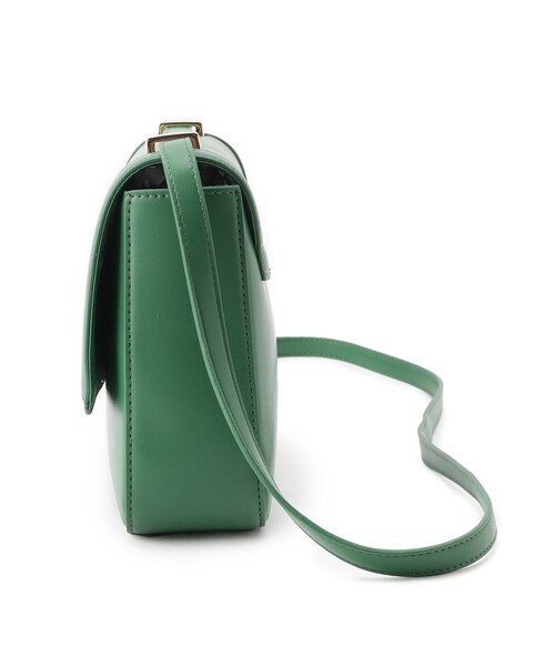 OPAQUE.CLIP(オペークドットクリップ)の「◆クラシカルミニショルダーバッグ(ショルダーバッグ・レディース・ダークブラウン/ダークグリーン/オフホワイト・00)」の19枚目の写真