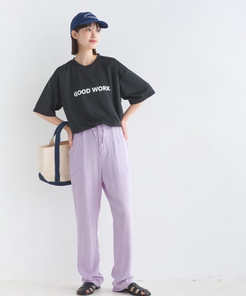 OMNES(オムネス)の「【Vissel×OMNES】ユニセックス プリントメッシュ半袖Tシャツ(Tシャツ/カットソー・レディース・ライトグレー/ブラック/ブラック系その他/グレー系その他・MEDIUM/LARGE/X-LARGE/XX-LARGE)」の3枚目の写真