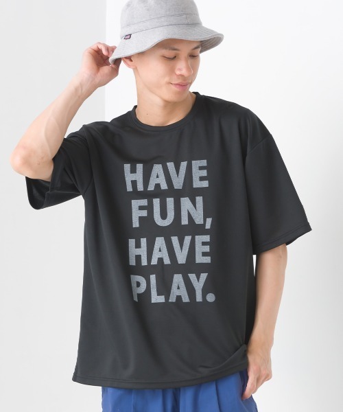 OMNES(オムネス)の「【Vissel×OMNES】ユニセックス プリントメッシュ半袖Tシャツ(Tシャツ/カットソー・レディース・ライトグレー/ブラック/ブラック系その他/グレー系その他・MEDIUM/LARGE/X-LARGE/XX-LARGE)」の5枚目の写真