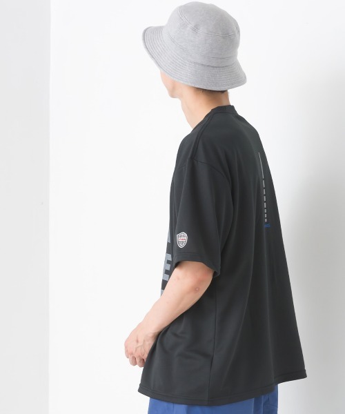 OMNES(オムネス)の「【Vissel×OMNES】ユニセックス プリントメッシュ半袖Tシャツ(Tシャツ/カットソー・レディース・ライトグレー/ブラック/ブラック系その他/グレー系その他・MEDIUM/LARGE/X-LARGE/XX-LARGE)」の6枚目の写真